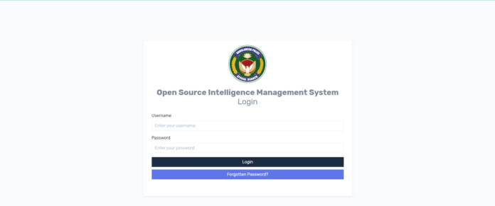 Open Source Intelligence Management System